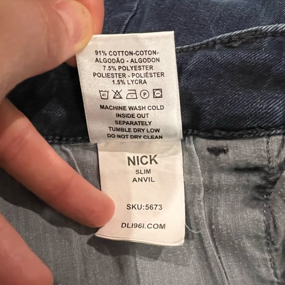 DL1961 Nick Slim Jeans Men's 36 - Picture 6 of 8
